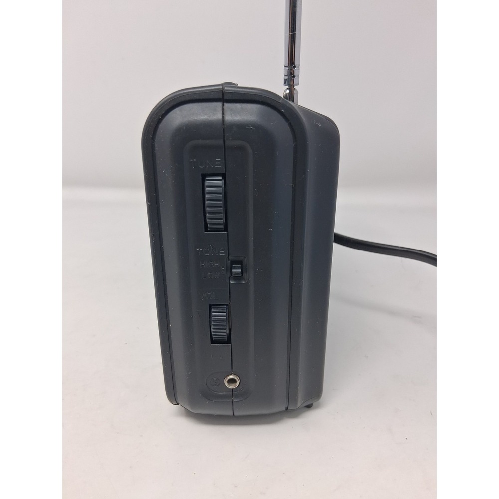 Sony ICF-36 Weather TV FM AM 4-Band Portable Radio Tested and Working AC Cord - Picture 4 of 9